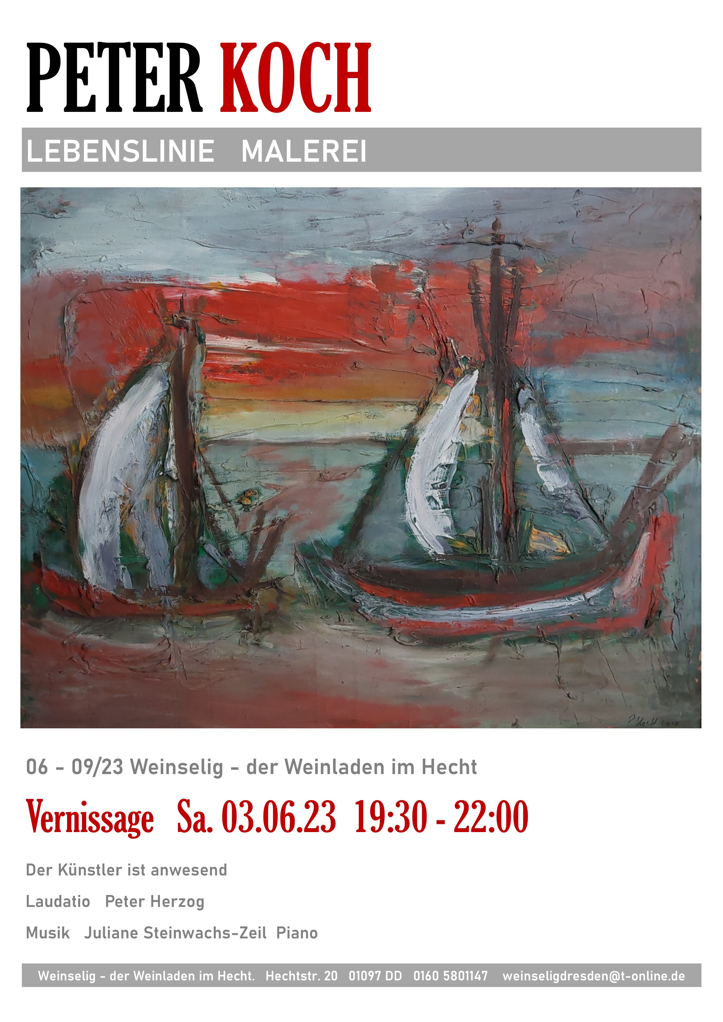 Plakat Peter Koch WS 23